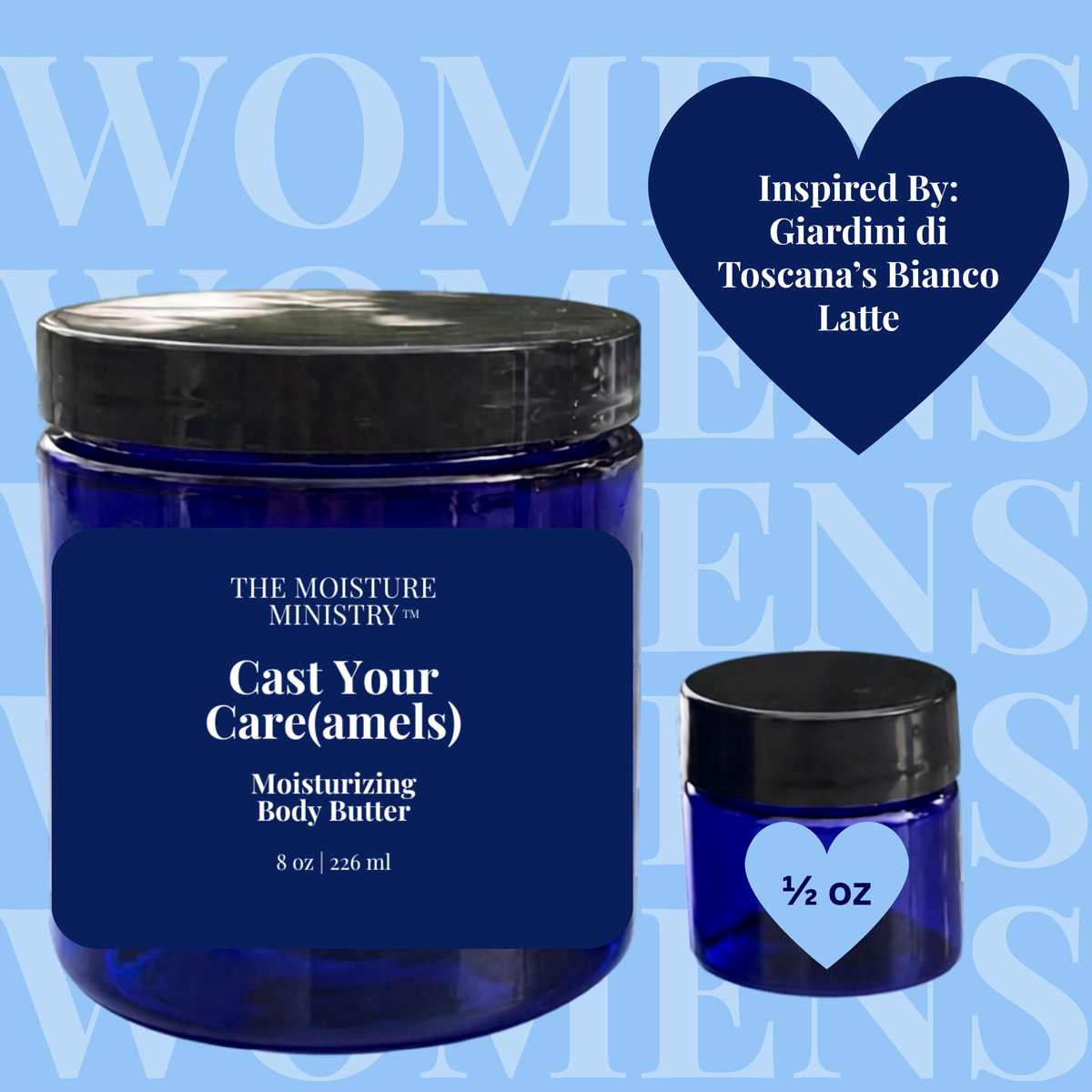 Cast Your Care(amels) Body Butter--Inspired by Giardini di Toscana's Bianco Latte